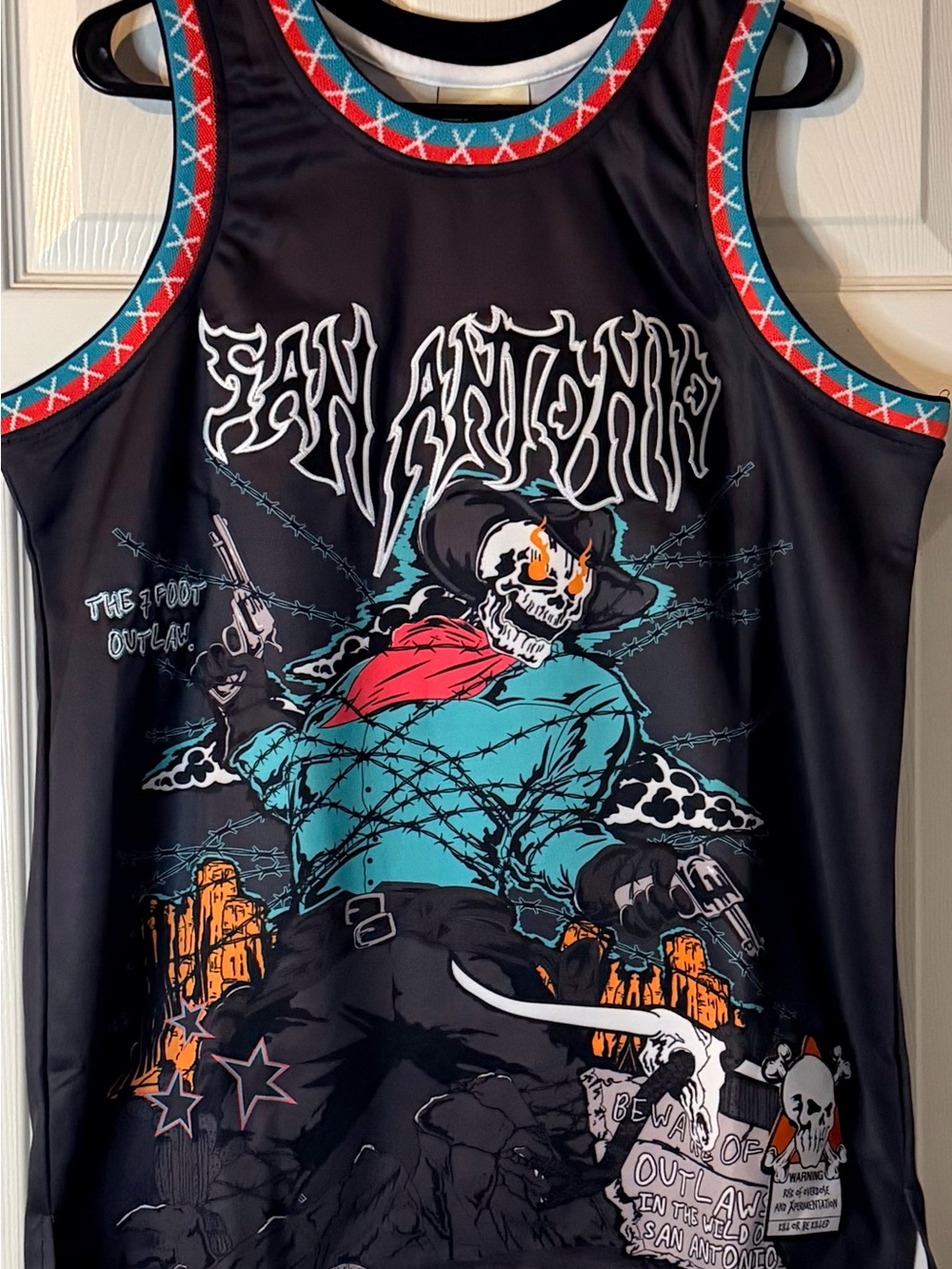Wemby graphic NBA jersey